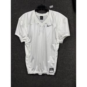 Nike Football Shirt Boys 2XL Mesh Practice Jersey Athletic Swoosh 908739-100